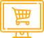 icon-shopping basket on the screen