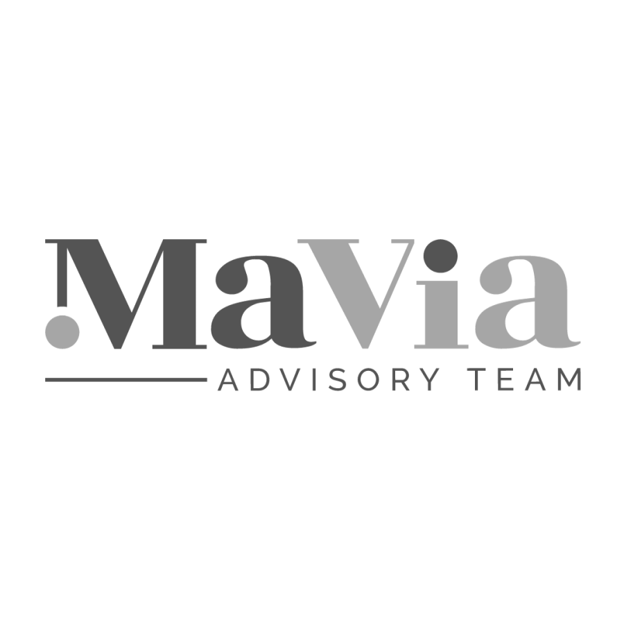 Mavia Advisory Team Logo Black & White