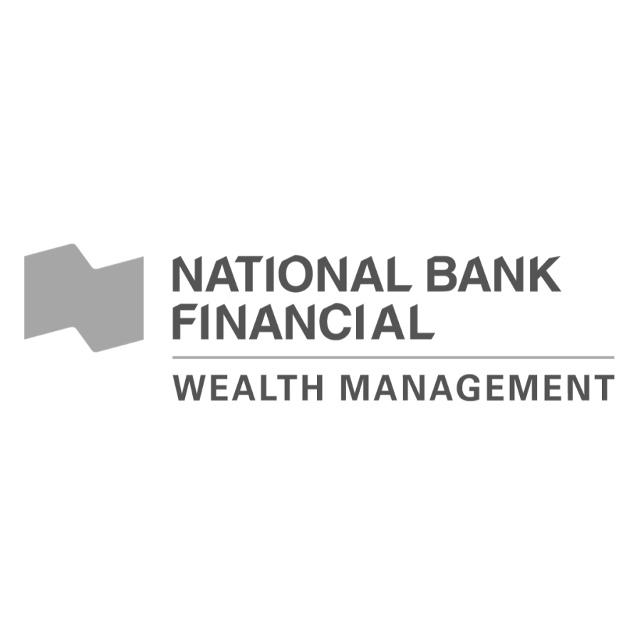 National Bank Financial Logo Black & White